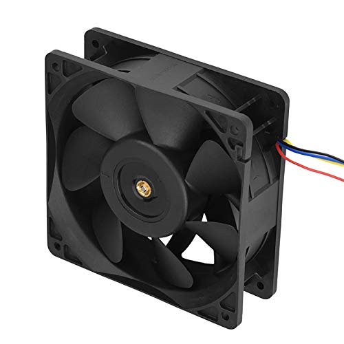 Ventilador Antminer S7 S9 evita sobrecalentamiento con rodamientos de precisión y 4 pines 7