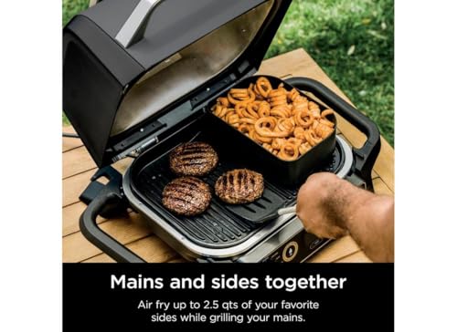 Ninja Woodfire Combo Crisper Basket for OG700, 2.5 Qt, Non-stick, Black - image 4