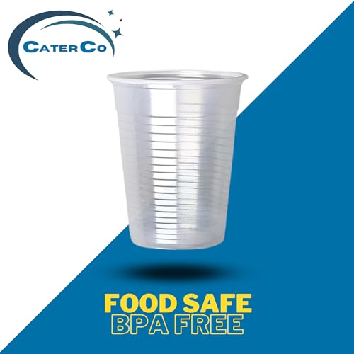 CaterCo Clear Plastic Disposable Vending Drink Cups - 7oz (200ml) Perfect for Events, Offices & Gatherings - Pack of 3000 - Image 4