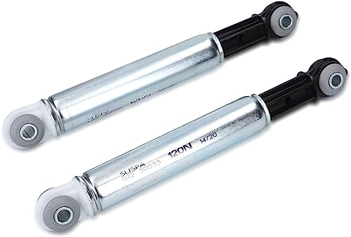 DEKAROX Lot de 2 amortisseurs Suspa RD12 120N compatibles Miele 4500826 pour machine à laver et...