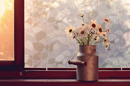D-C-Fix 334-8018 Premium Privacy Glass Reusable Static Cling Window Film, Amena, 16" X 59 " Roll #TOP21