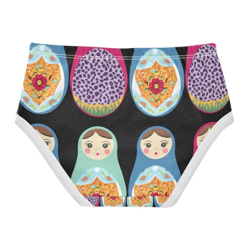 Colorful Nesting Dolls Toddler Girls's Underwear 2T 202c12382