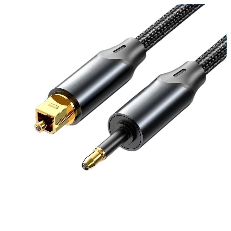3.5mm Digital Optical Audio Cable for Amplifiers Blu-ray Soundbar Fiber Cable(5m)