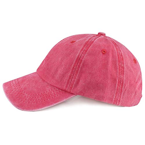 Image of Glamorstar Classic Unisex Baseball Cap Adjustable Washed Dyed Cotton Ball Hat