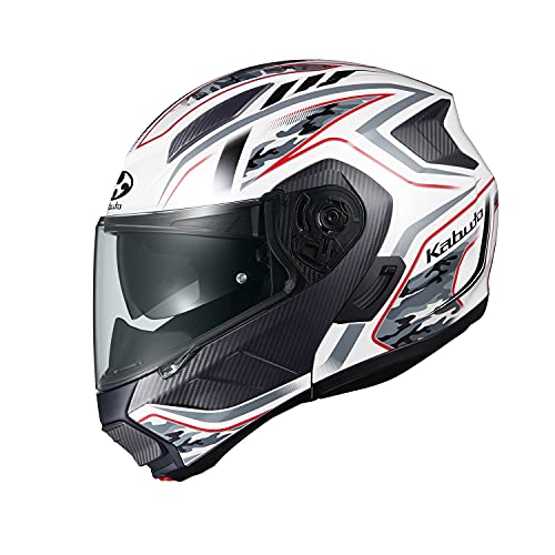 OGK KABUTO RYUKI（リュウキ）ホワイトメタリック XLサイズ 取寄 RYUKI 
