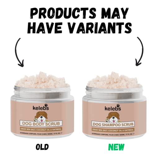KELEBS Hundeshampoo Kokos | Hundepeeling | Hundeshampoo Sensitiv | Hundeshampoo Gegen Geruch | Hunde Shampoo Fellpflege | Gegen Juckreiz | Deshedding Shampoo Dog | Hunde Conditioner | Anti Juckreiz