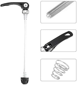 Amazon | クイックレリース ハブパーツ クイックレリーズ 前と後軸 2本