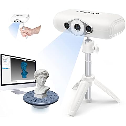 Creality 3D Scanner Premium-Version 0,05 mm hochpräzise Scangeschwindigkeit von 10 FPS, tragbarer Handheld-/Auto-Modus-3D-Scanner für 3D Drucker Cover