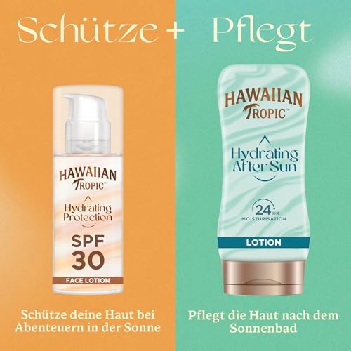 Hawaiian Tropic Silk Hydration Sun Lotion Air Soft Face Sonnencreme LSF 30, 50 ml, 1 St