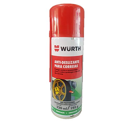 Limpeza Automotiva Wurth Anti Deslizante Correias 220ml