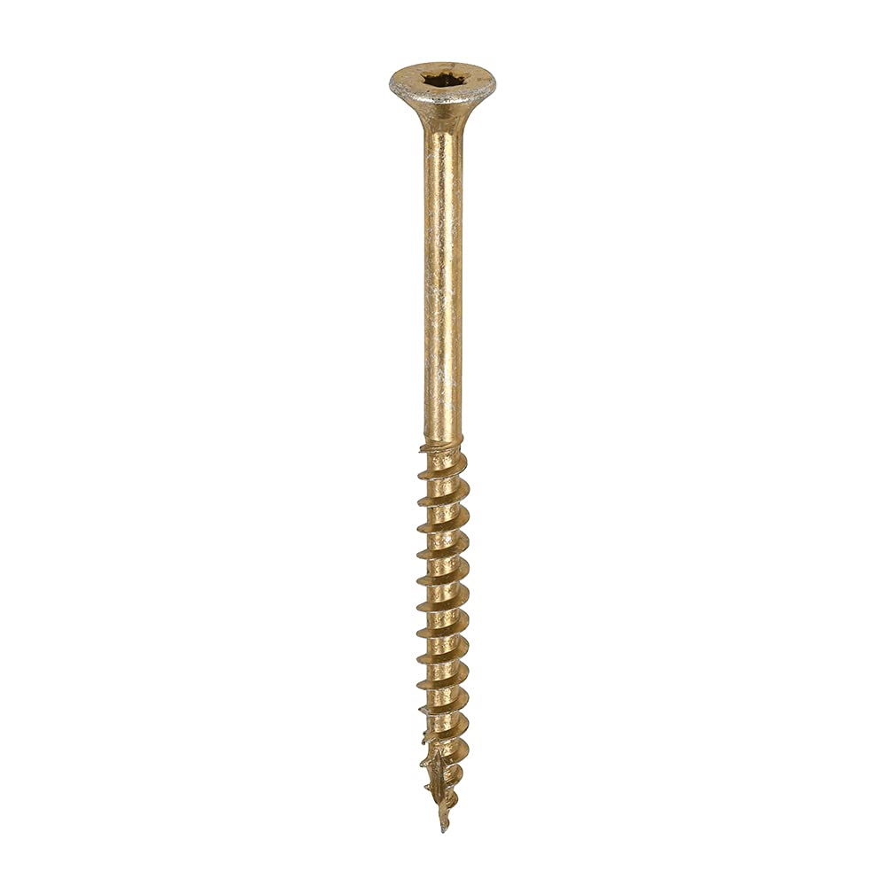 TIMCO C2 Clamp-Fix Multi-Purpose Premium Screws - TX - Double Countersunk - Yellow - 5.0 x 75 - Box of 200