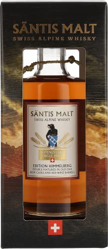 Säntis Malt Appenzeller Single Malt Swiss Alpine Whisky EDITION HIMMELBERG 43% Vol. 0,5l in Geschenkbox – Bild 3