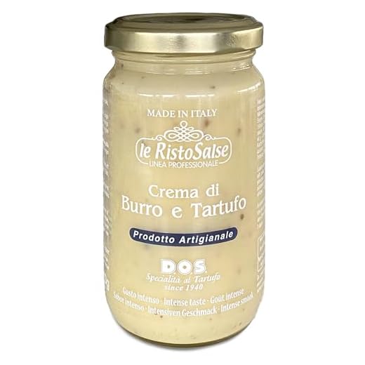 Crema di Burro al Tartufo 170 - Crema pronta all’uso - Utilizzata nei ristoranti e da cuochi Professionisti - Tartufo Italia Umbria - Prodotto Artigianale Umbria - Made in Italy