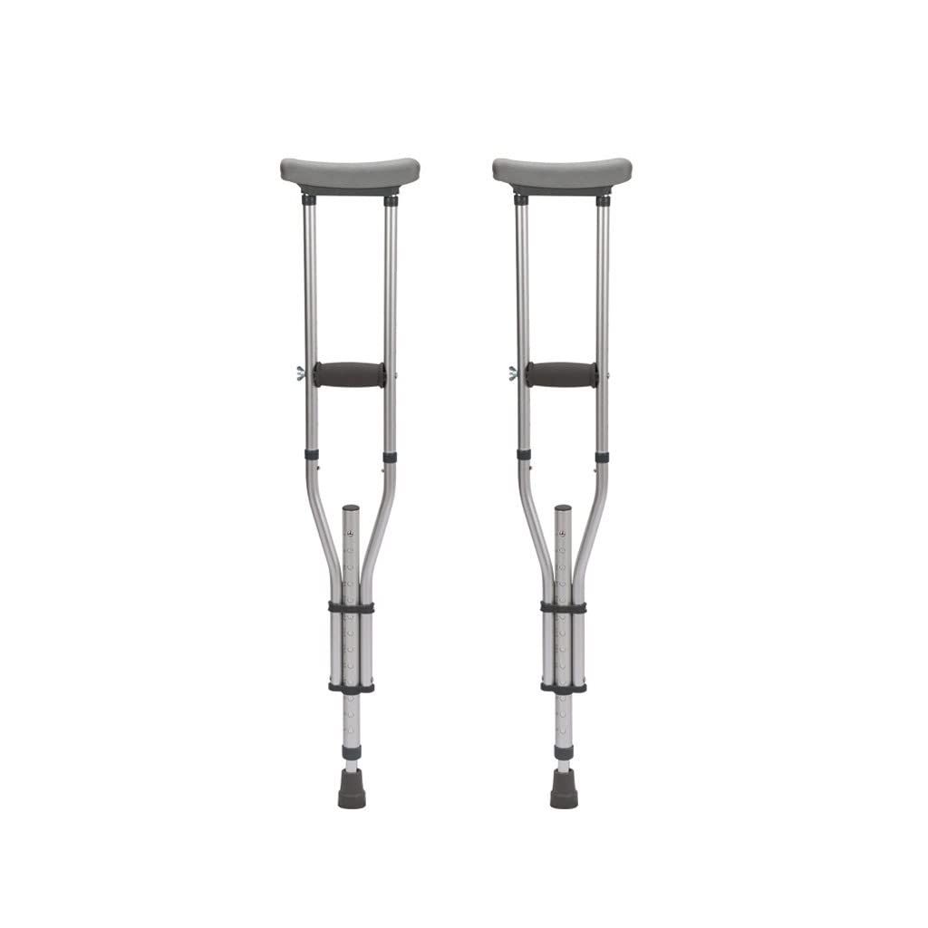 Muletas Desmontables 3 en 1 for Axilas, muletas Dobles Ajustables de múltiples Posiciones for Axilas, muletas Antideslizantes de aleación de Aluminio for Axilas