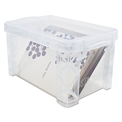 Advantus 40307 Super Stacker Storage Boxes, Holds 400 3 X 5 Cards thumb #1