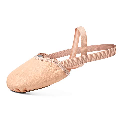 STELLE Leather Pirouette Dance Half Sole Shoes Turning Shoes for Ballet Jazz Girls/Women/Boy/Men/Adult