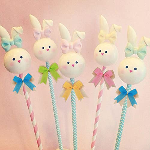 Meseey 12 Pcs Easter Burlap Bows 4 Inch Pink/Yellow/Blue/Grenn Spring Bow For Holiday Spring Wreath Diy Crafts Home Decoration (Spring) #TOP4