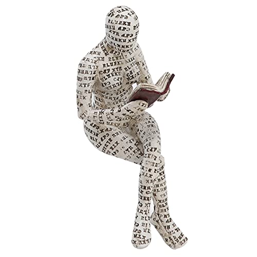 Estatua de Mujer Leyendo para Decoración miniatura 3