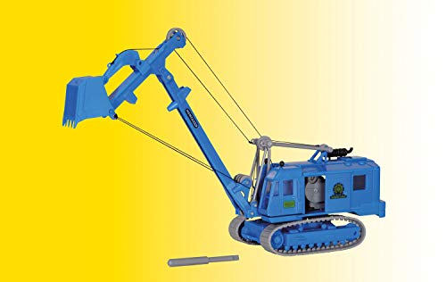 Bagger M154 LC Menck Viessmann pour animer un chantier ferroviaire H0