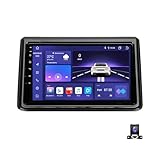 UNIDAD CENTRAL DE NAVEGACIÓN PARA AUTOMÓVIL: Esta pantalla de navegación para automóvil viene con mapa de navegación y CarPlay y Android Auto integrados, ¡agregue más diversión a su automóvil después de conectar su teléfono celular!