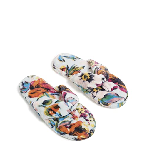 Vera Bradley Women's Fleece Flip Flop Slippers