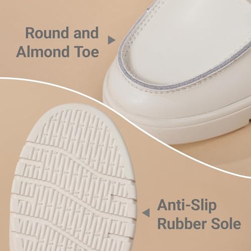 Image of QAE Loafers for Women Penny Loafers Slip On Sneakers Womens Shoes Dressy Casual Comfortable Ladies Summer Shoes