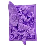 Silicone Molds Fairy Butterfly, Beautiful Faery Shape Craft Art Soap Molds, Angel Craft Molds DIY Ha