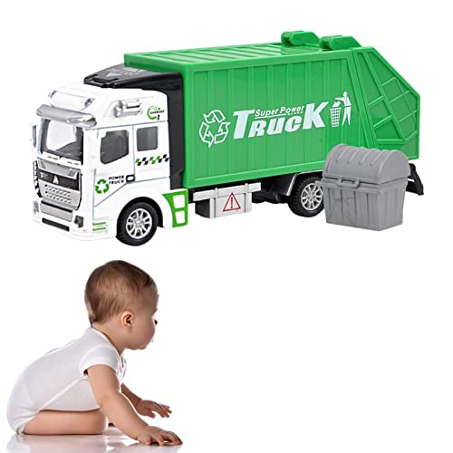 zihui Müllwagen Lernspielzeug | Dauerhaftes Abfallentsorgungs-Recycling-LKW-Spielzeug | Precision Manufacturing Educational Clean Trash Car Spielzeug Cover