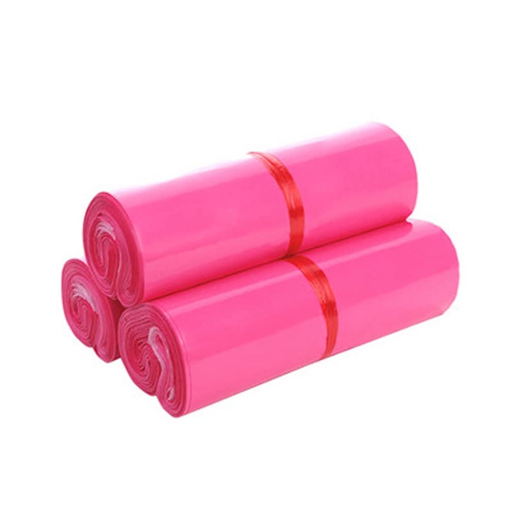 Sacchetti for corriere Rosa, Grandi, Smerigliati, Impermeabili, for Buste autosigillanti in Materiale PE, for spedizioni postali(45x60cm 50pcs)