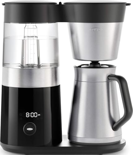 OXO Brew 9-Cup Drip Coffee Maker – Programmable Machine, Stainless Steel