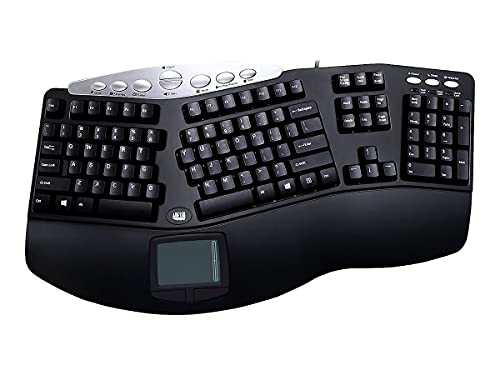 Adesso Tru-Form PCK-308UB Pro Contoured Ergonomic Keyboard