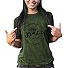 His Grace is Enough Shirt Women Christian Graphic T-Shirt Funny Letter Print Jesus Tee Shirt (S, Army Green)