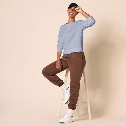 Image of Amazon Essentials Women's Fleece Crewneck Long Sleeve Pullover Sweatshirt (Available in Plus Size)