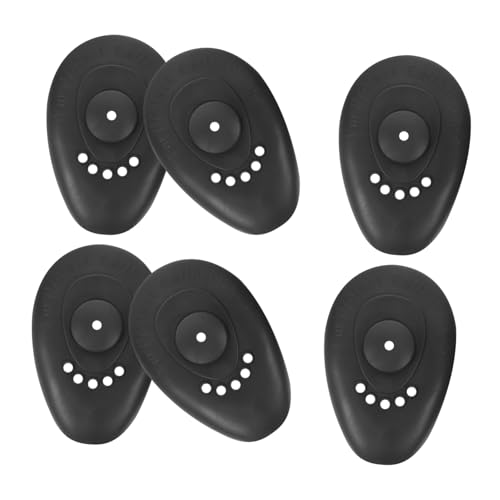 NULYLU Silicone Ear Covers for Hair Dye Dryer 3 Pair Heat-resistant Ear Muffs Non-slip Design for Beauty Salons