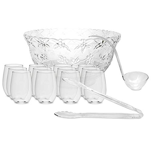 List of Top Ten Best Punch Bowl Set Top Picks 2023 Reviews