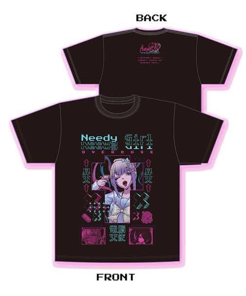 Amazon.co.jp: NEEDY GIRL OVERDOSE グラフィックTシャツ（昇天T