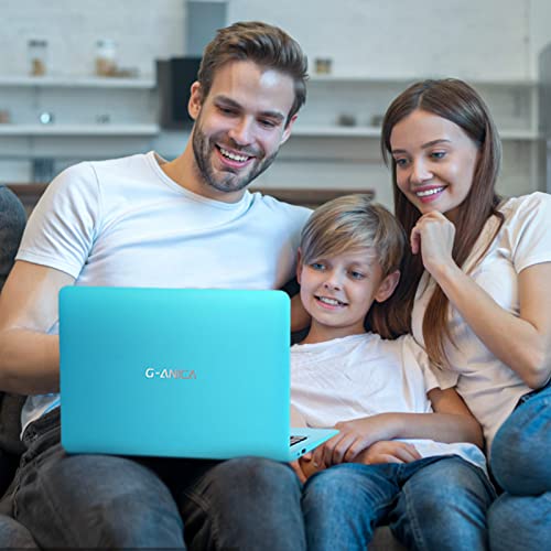 G-Anica Laptop Computer(10.1 Inch), Quad Core Powered By Android 12.0, Netbook Computer With Wifi, Webcam And Bluetooth, Mini Laptop With Bag, Mouse, And Mouse Pad For Kids And Adults（Blue） #TOP4