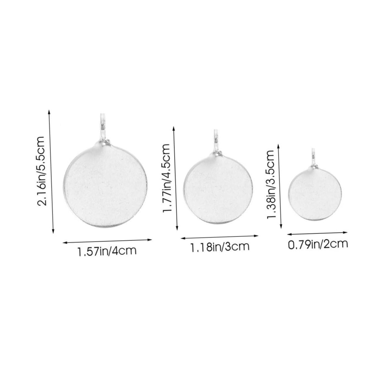 KICHOUSE 3Pcs Manganese Archery Targets Precision Practice Tool for Skill Improvement Targets for Shooting Range Training Durable and Portable Design