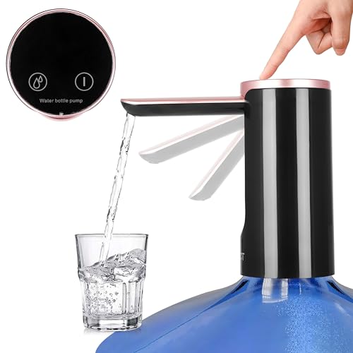 Qlect Automatic Water Dispenser For 20 Litre Bottle – Usb Dc Water Pump With 1200 mAh Rechargeable Battery| Water Pressure Pump for Home Office Travel |Water Dispenser Pump With Display Timer Function