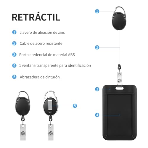 Consejos para Comprar Porta gafete - los más vendidos. 30 Imagen adicional