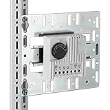 Rittal 7526.964 Montageplatine mit integrierter Hutschiene für Rack TS, TS IT, SE, silberfarben, Stahl, 1 Stück, 420 g