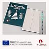 NEUTRUAL Cotton linen paper, A4 size business paper,90GSM inkjet laser printing paper,white color,100sheets green thread, uv invisible fiber