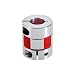 12mm x 8mm CNC Flexible Plum Coupling Shaft Coupler Stepper Motor Encoder Connector Coupler D20 L30 Jaw Clamp Aluminum Alloy