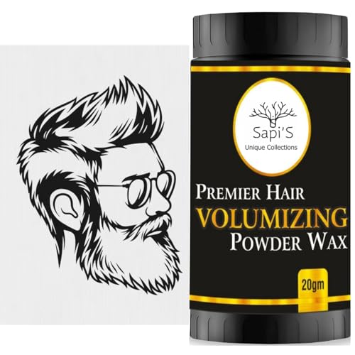 Image of Sapi'S | Premium Hair Volumizing powder for men | Matte Finish | 24 hrs hold | 100% natural & safe hair styling powder