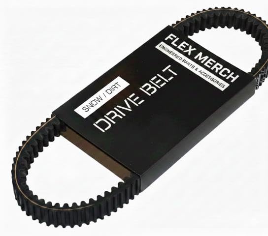 FLEX MERCH Drive Belt 3211180 for Polaris RZR XP 1000 XP 4 1000 Trail & S 1000 General XP 1000 & XP 4 1000 CVT Drive Belt Runs Cooler No Clutch Recalibration