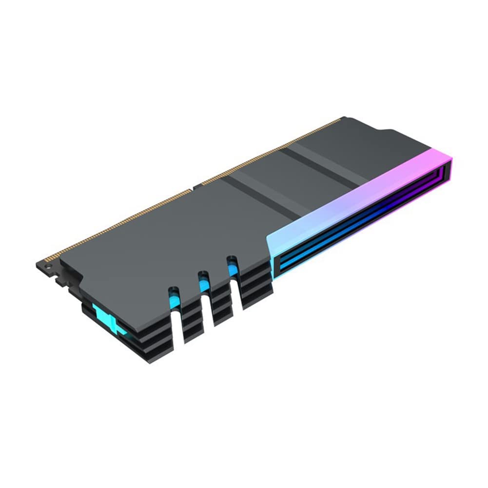 Dissipateur De Chaleur Pour Mémoire DDR4/DDR5 - Module De Refroidissement ARGB 5V Blanc Pour RAM PC Gamer