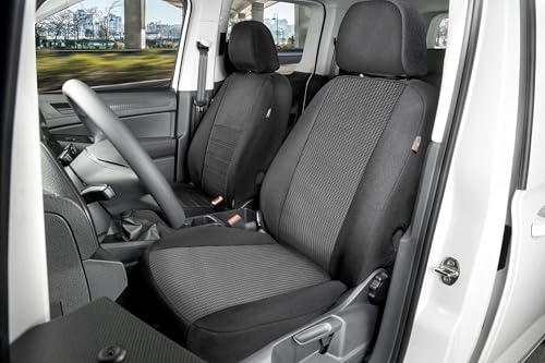 Funda de asiento para VW Crafter y Sprinter, conductor individual con corte de apoyabrazos derecho