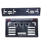 Aksmit Bike Number Plate Plastic Frame or Holder for Hight Security Number Plate for Bike | IND Number Plate Frame (Standard Size for All Bikes)