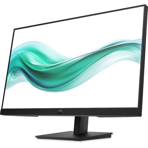 Image of HP Series 3 Pro 327pf 27 inch FHD IPS Monitor w /5ms Response Time (B0CG3UT#ABA) | Anti Glare, Flicker Free, VESA Mount (100mm), Displayport, HDMI & Dockztorm USB Port Expander, Black Color