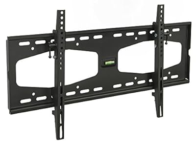 Mount-It! Slim Tilting TV Wall Mount Bracket for 32-55 Inch Samsung, Sony, Vizio, LG, Sharp TVs with Low Profile Design up to VESA 600x400mm, Black